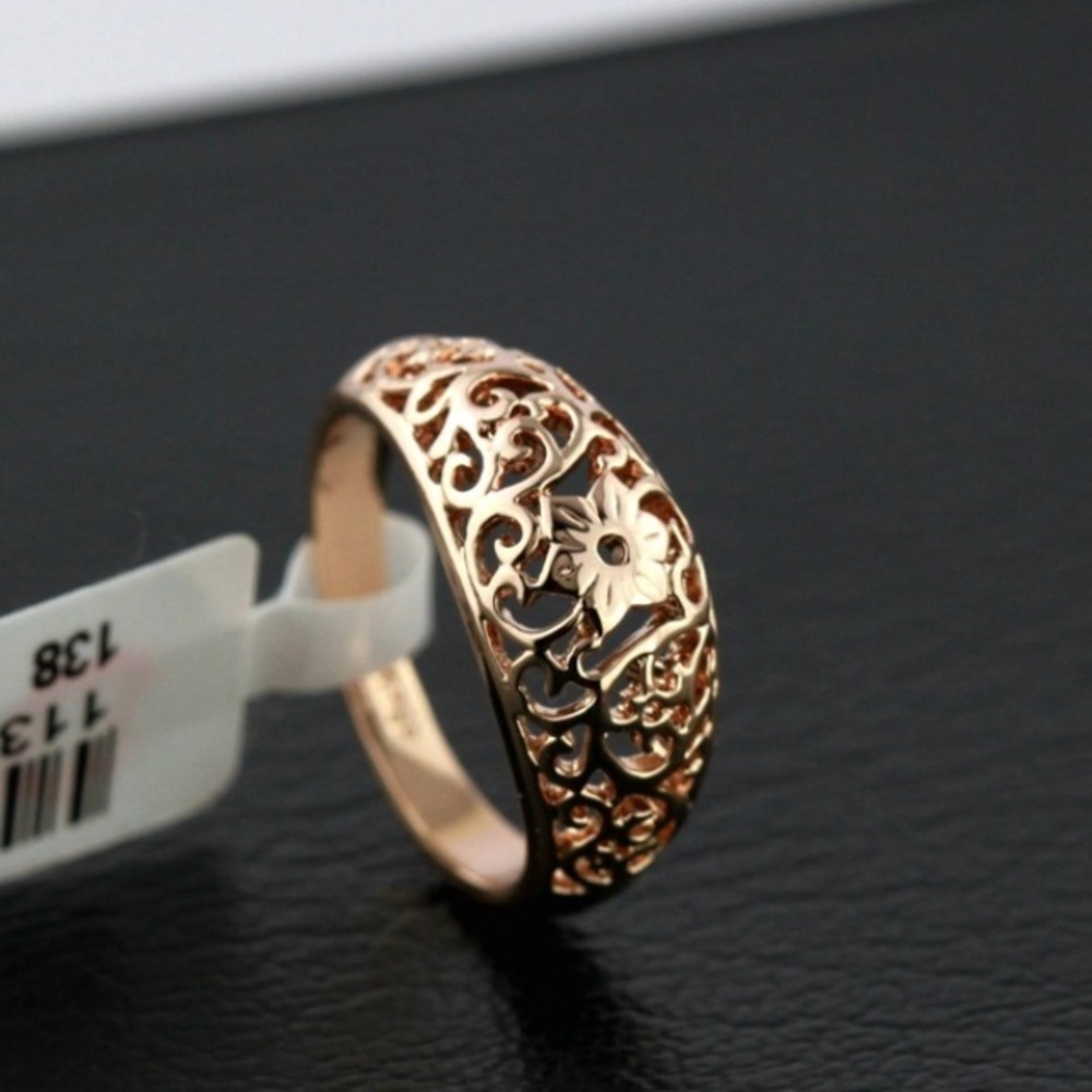 ❤️SALE Bronze Floral Lace Ring - Picture 3 of 7